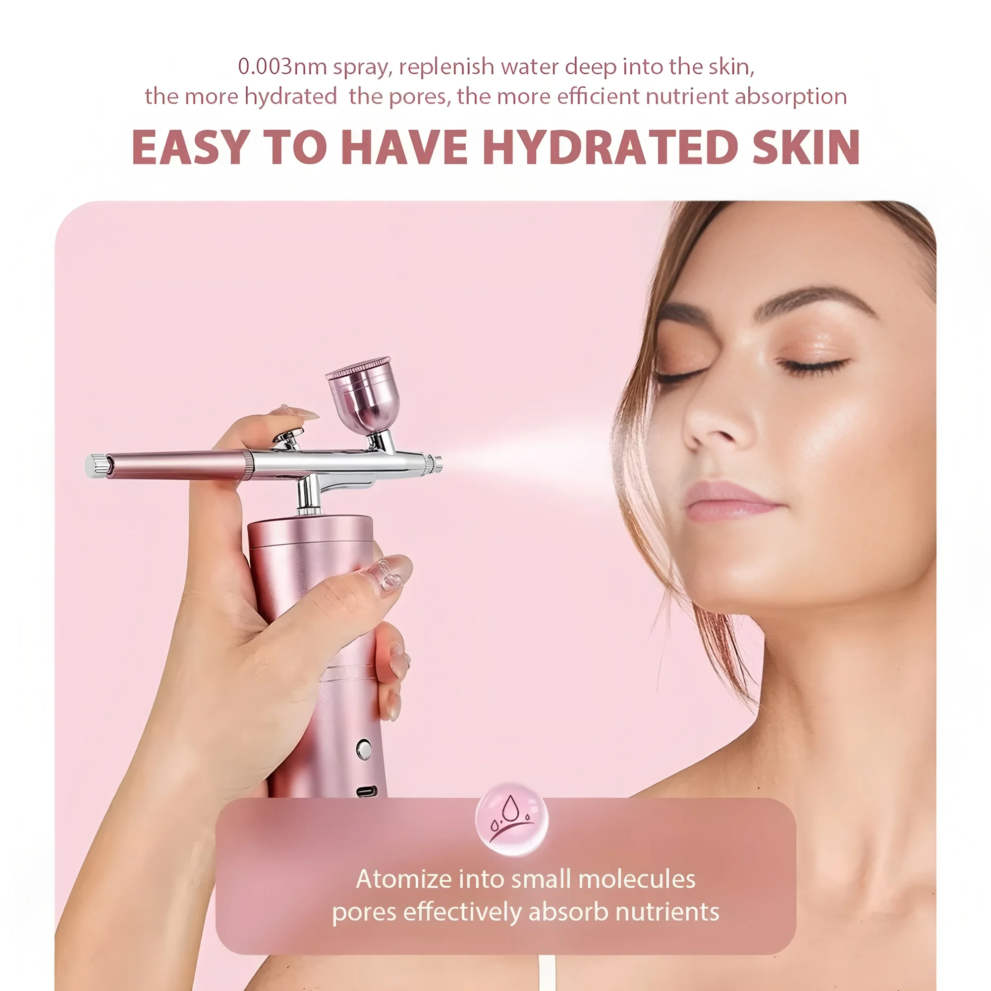 

Портативный аэрограф-комплект с компрессором - ручной, профессиональный набор для аэрографии с компрессором