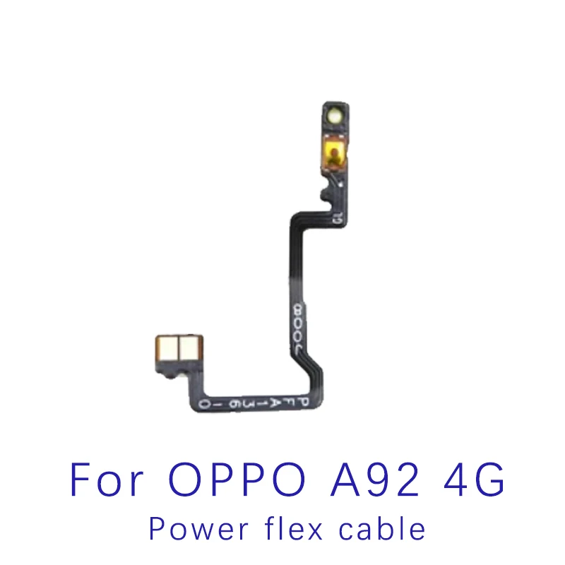 

Power Volume Flex Cable For OPPO A92 4G On OFF Power Volume Button Switch Control Key Flex Ribbon Part