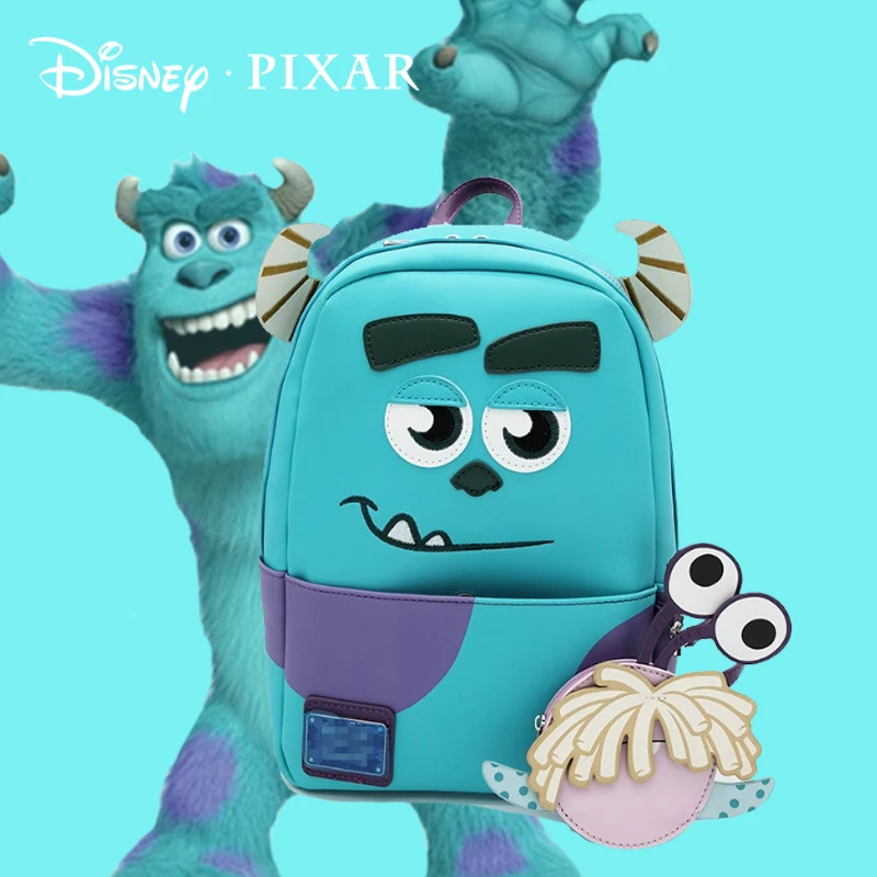 

Новый мини-рюкзак Loungefly Disney Pixar Monsters Inc. Университет Майка Салли Монстров Scare Games Scene