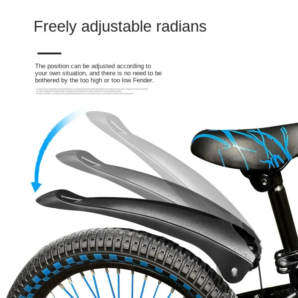 26Inch Bicycle Fenders Quick Release Protector Front Rear Tire Wheel Mountain Bike Mudguard Adjustable Easy to Clean