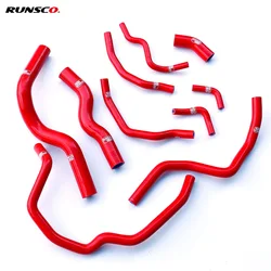 Silicone Radiator Hose Kit For Honda Civic 2006-2011 MK8 FD1 06 07 08 R18 (10PCS/set)