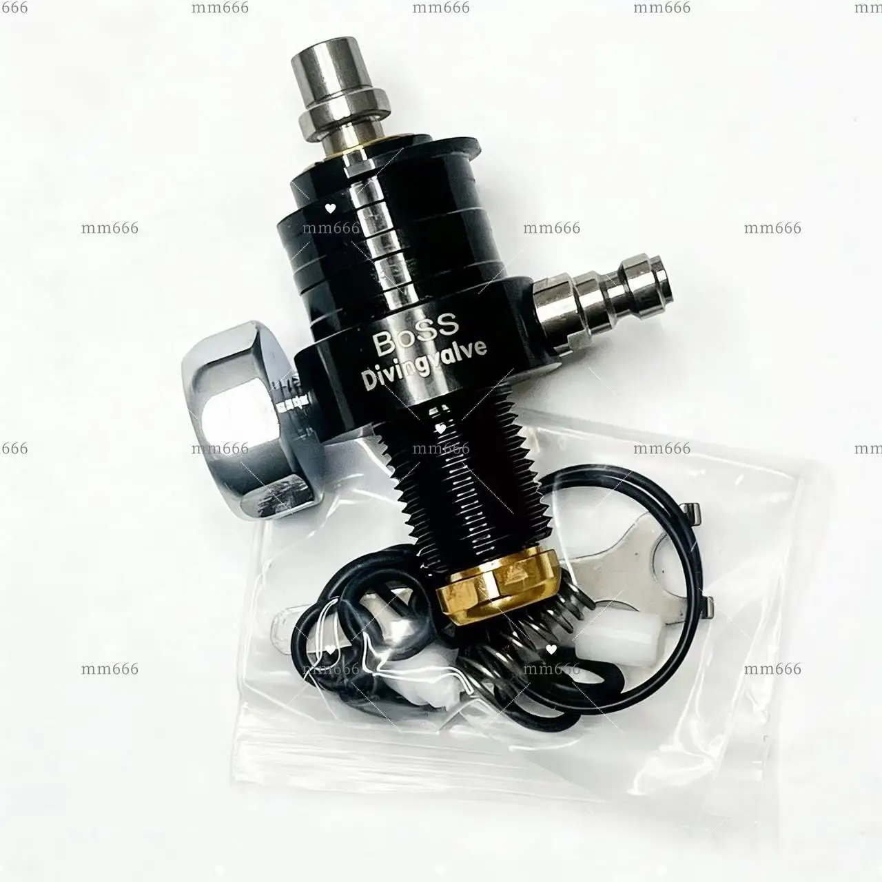 

Air Force Direct Injection Valve, High-Flow Black Boss Stainless Steel Valve, Connection Thread M18*1.5