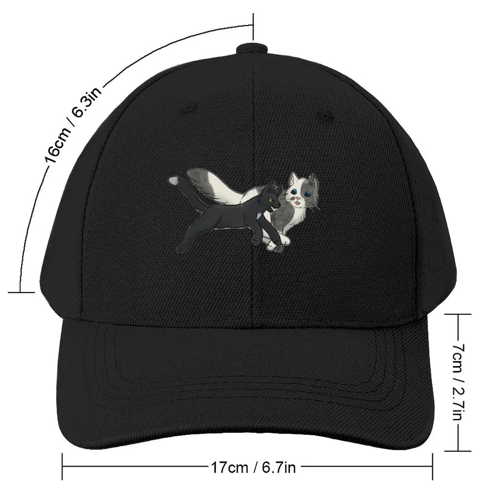 Ravenpaw and Barley Baseball Cap Custom Cap Sunhat Uv Protection Solar Hat Boy Women's