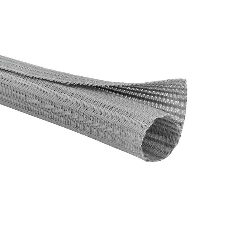 Zelfdichtende gevlochten kabelmantel 5 8 10 13 16 19 25 32mm PET geïsoleerde kabelomwikkeling voor computer, tv-kabel, bescherming van kabels, kabelomwikkeling