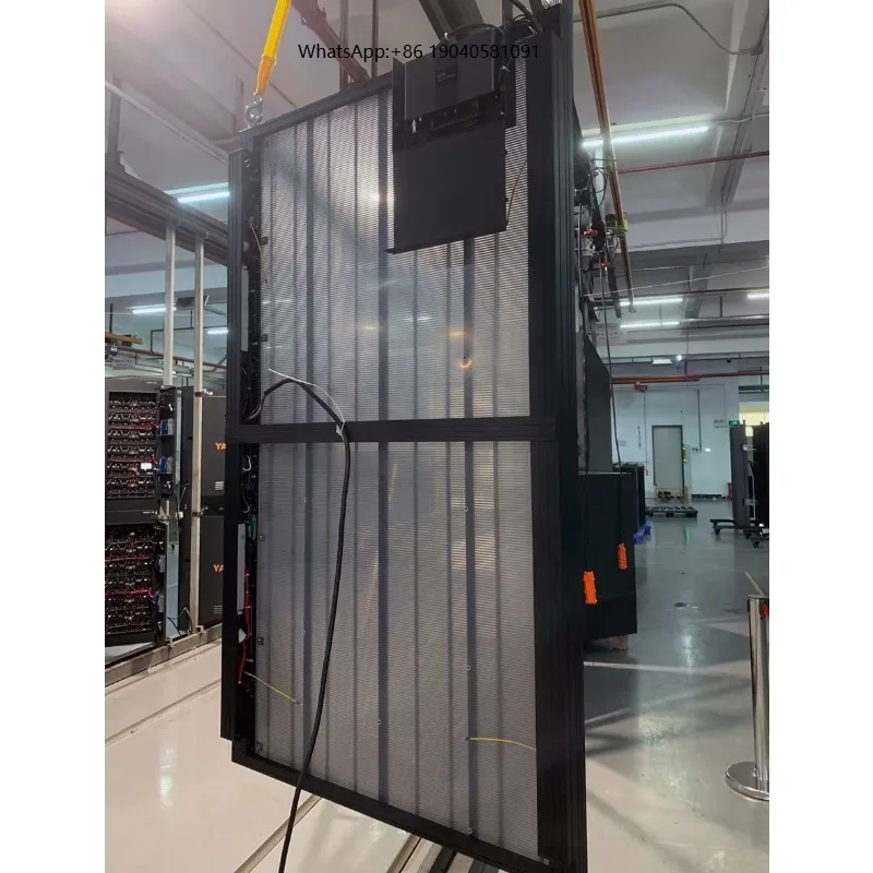 1000x3000mm Transparent LED Display Screen Commercial Indoor Video Wall SDK for Retail Store Shopping Exhibition Hall Education