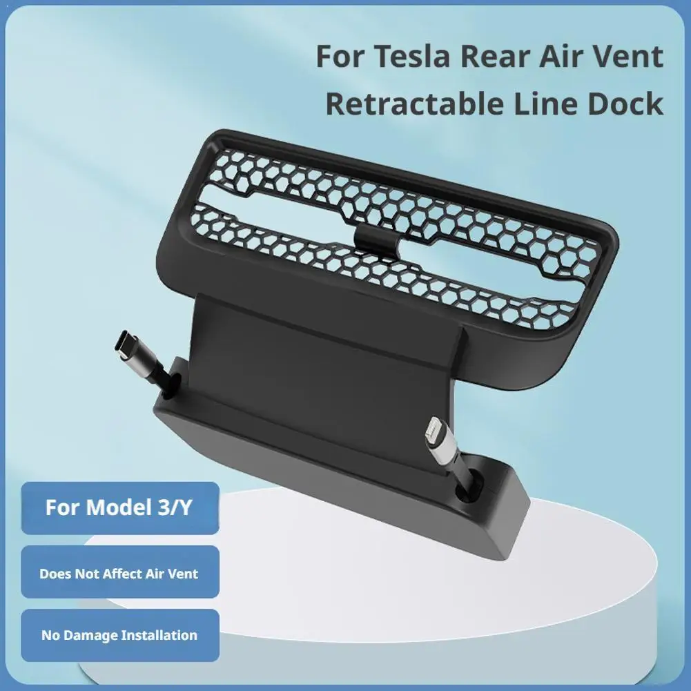 Expansion dock rear exhaust vent protective cover Rear Air Vent Intelligent Docking Station  Extender Docking Station