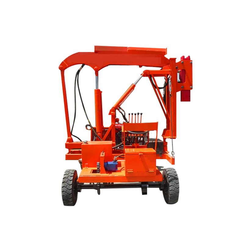 YG China Hot Sale Wheeled Pile Driver Machine Hydraulic Vibratory Piling Hammer Sheet Mini Mobile Pile Driver Equipment for USA