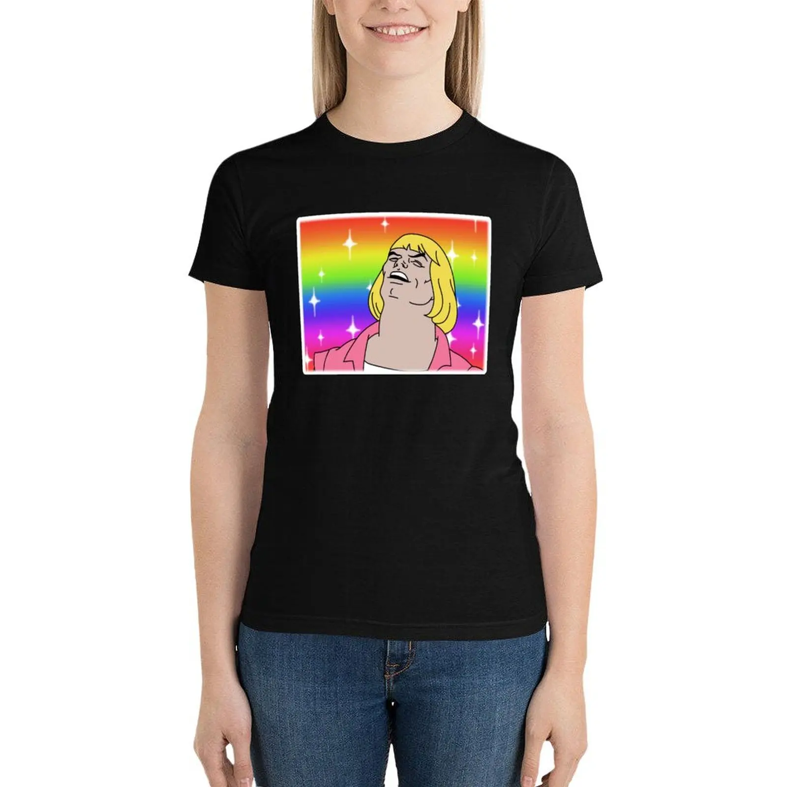 He-Man is Fabulous T-Shirt oversized Aesthetic clothing hippie clothes shirts graphic tees t shirts for Women