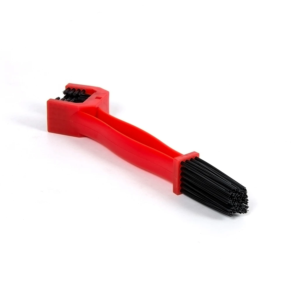 Dual-use Hand-held Plastic Motorcycle Bicycle Chain Cleaning Brush Disc Flywheel Transmission Washing Tool