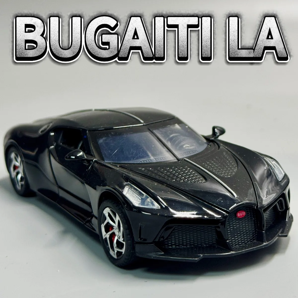 

1:32 Bugatti La Voiture Noire Спортивный автомобиль Легкосплавный автомобиль Литье под давлением и игрушечные транспортные средства Модель автомобиля Звук и свет Игрушки для детей Подарки