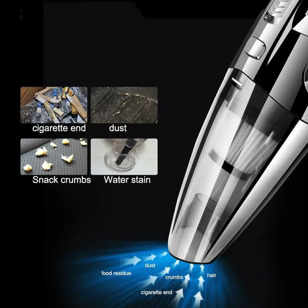 Durable Car Mounted Wireless Dry and Wet Household Handheld Vacuum Cleaner