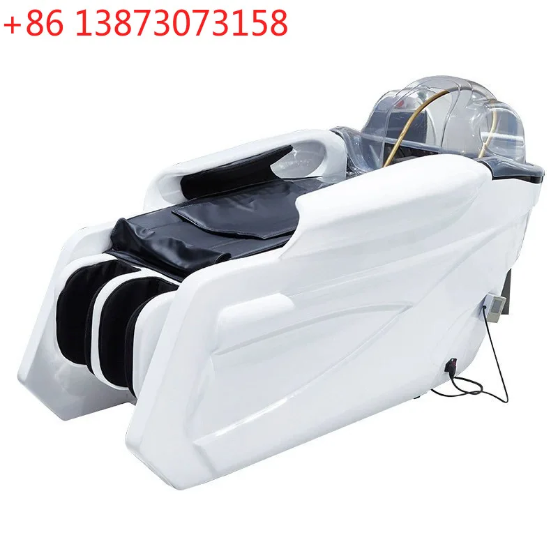 

Intelligent full body massage shampoo bed Hair salon Energy-saving electric shampoo bed Hair fumigation head treatment Thai flus