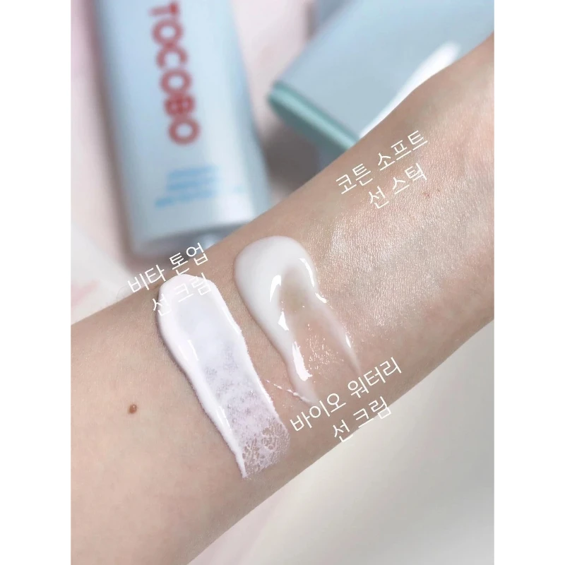 Korea Skin Care Tocobo Cotton Soft Sun Stick SPF 50+ Water Sense Essence Sunscreen Oil Control Refreshing Non-greasy Moisturise