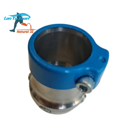 Natural JZ Stainless Tube Clamp Adapter, Prosthetic Tube Fitting for Lower Limb Prosthetic Components