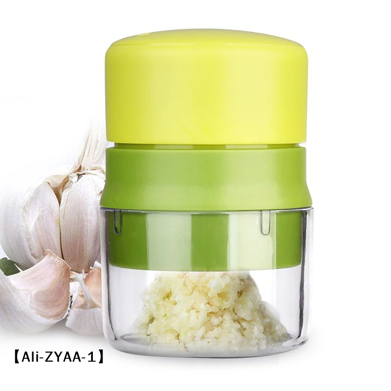 【A】Garlic Vegetable Cutter Multifunctional Food Processor Hand-Held Mini Fruit Grinder And Chopper Kitchen Accessories