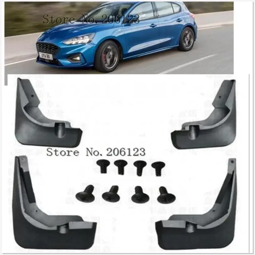 Car Mudflaps For Ford Focus Mk4 2018 -on Mud Flaps Splash Guards Mudguards Mud Flap Front Rear Fender Protector 2019 2020