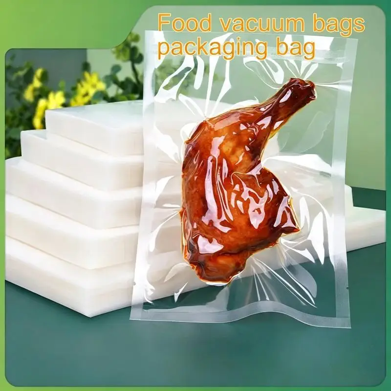 【F】100Pcs Food Preservation Vacuum Bags/sealed Bags/sealed Pouches, Commercial-Grade Material Bags