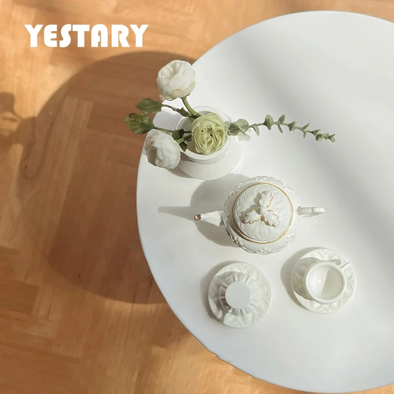 

YESTARY Miniature Dollhouse Kitchen Accessories Tea Set For 1/12 Dolls Miniature Items Model Toys Bjd Doll Furniture For Ob11