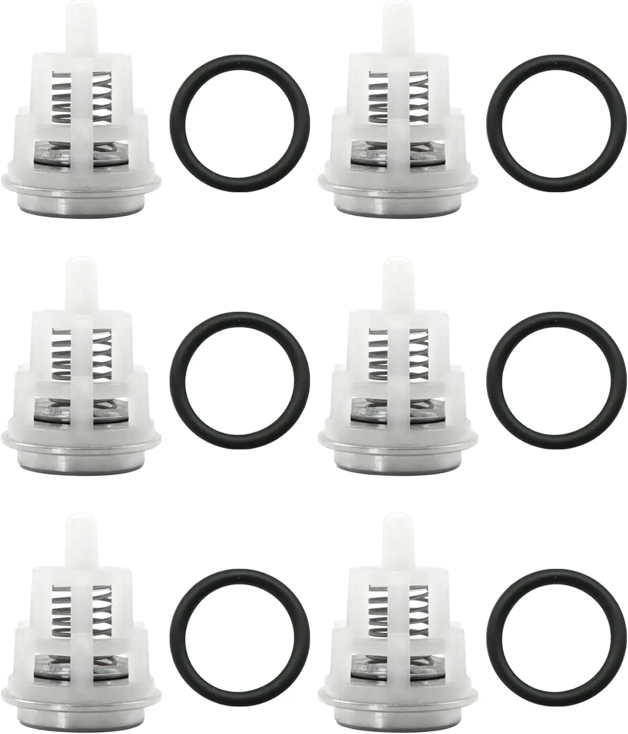 

Комплект из 6 насосов для мойки высокого давления, комплект обратных клапанов, подходит для насосов для мойки высокого давления EZ, TC, TP и TX, комплект для замены 123