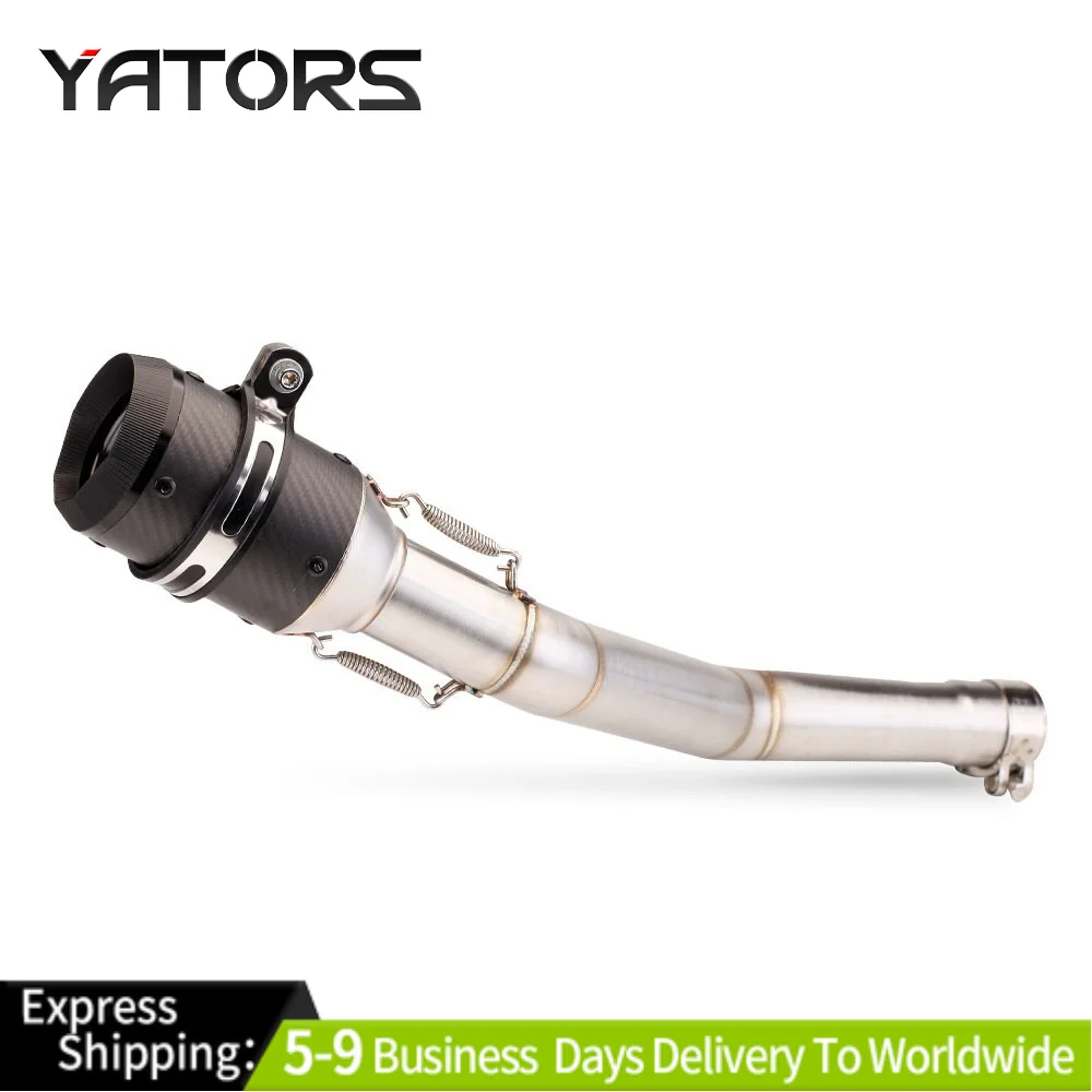 

Slip For CFMOTO 650NK 650MT 400NK Exhaust Mid Link Pipe Blue Tail Muffler Tips Exhaust Systems Exhausts Pipes