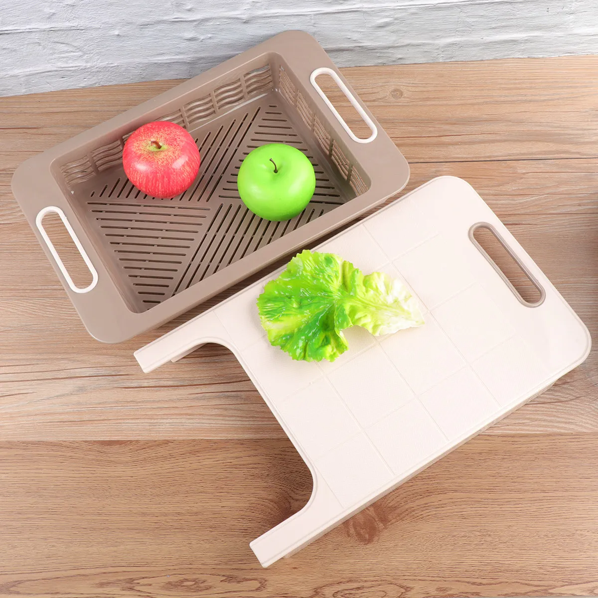 

Multifunction Cutting Board Retractable Extendable Plastic Kitchen Chopping Block Drain Basket Meat Vegetable Washing Holder
