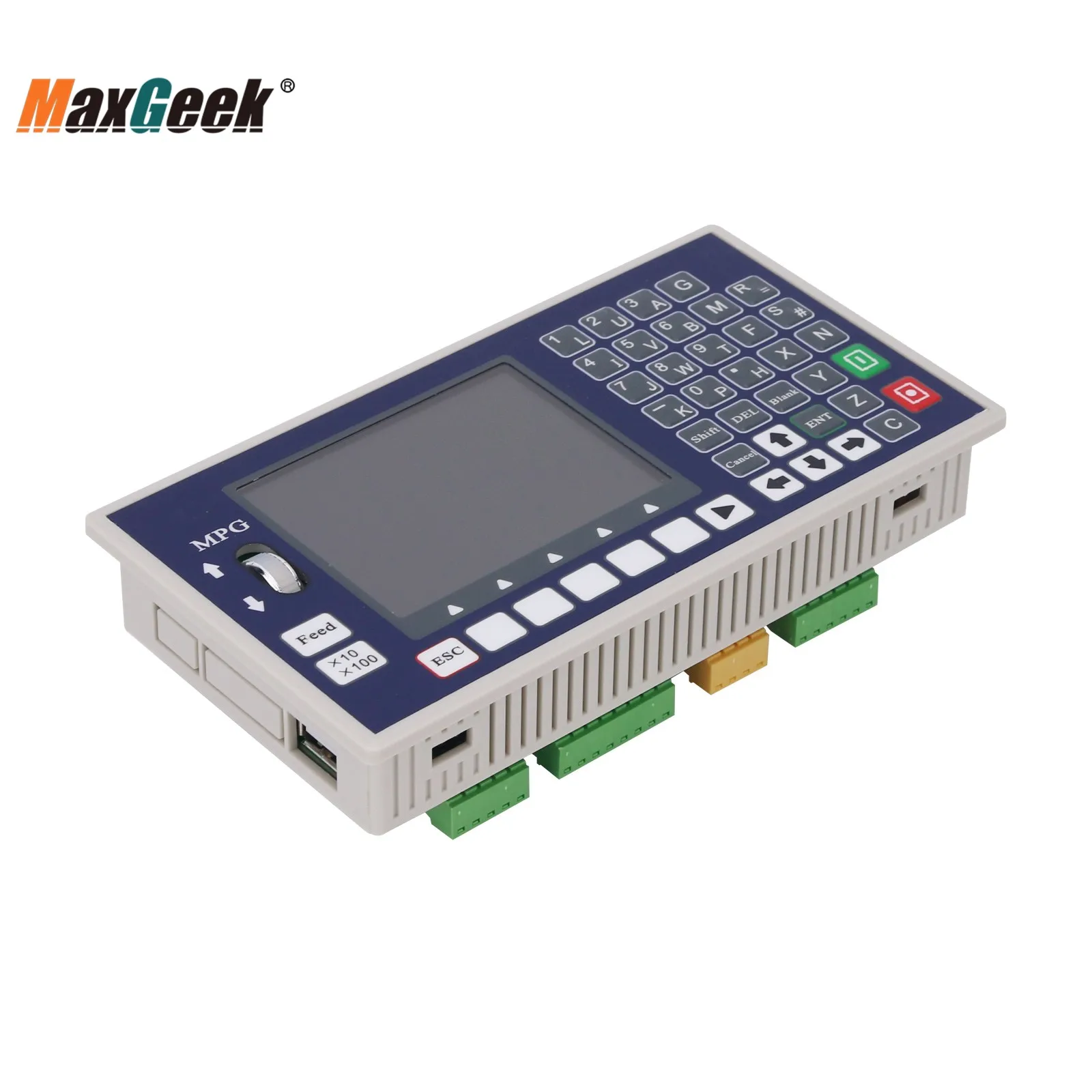 Imagem -03 - Maxgeek-sistema Controlador Cnc Tc55h Eixos Código g Controlador de Movimento com Mpg para Fresadoras Cnc