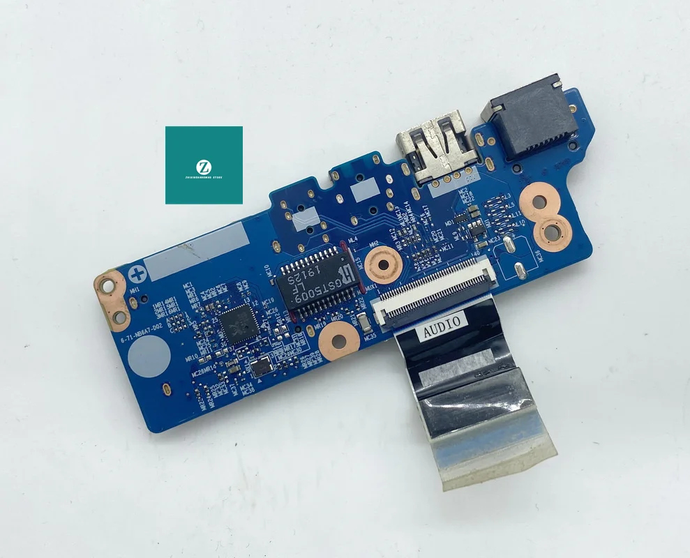 

Подлинная для HASEE ZX6-CT5DA USB аудио ETHERNET плата W CABLE 6-71-NB6A7-D02