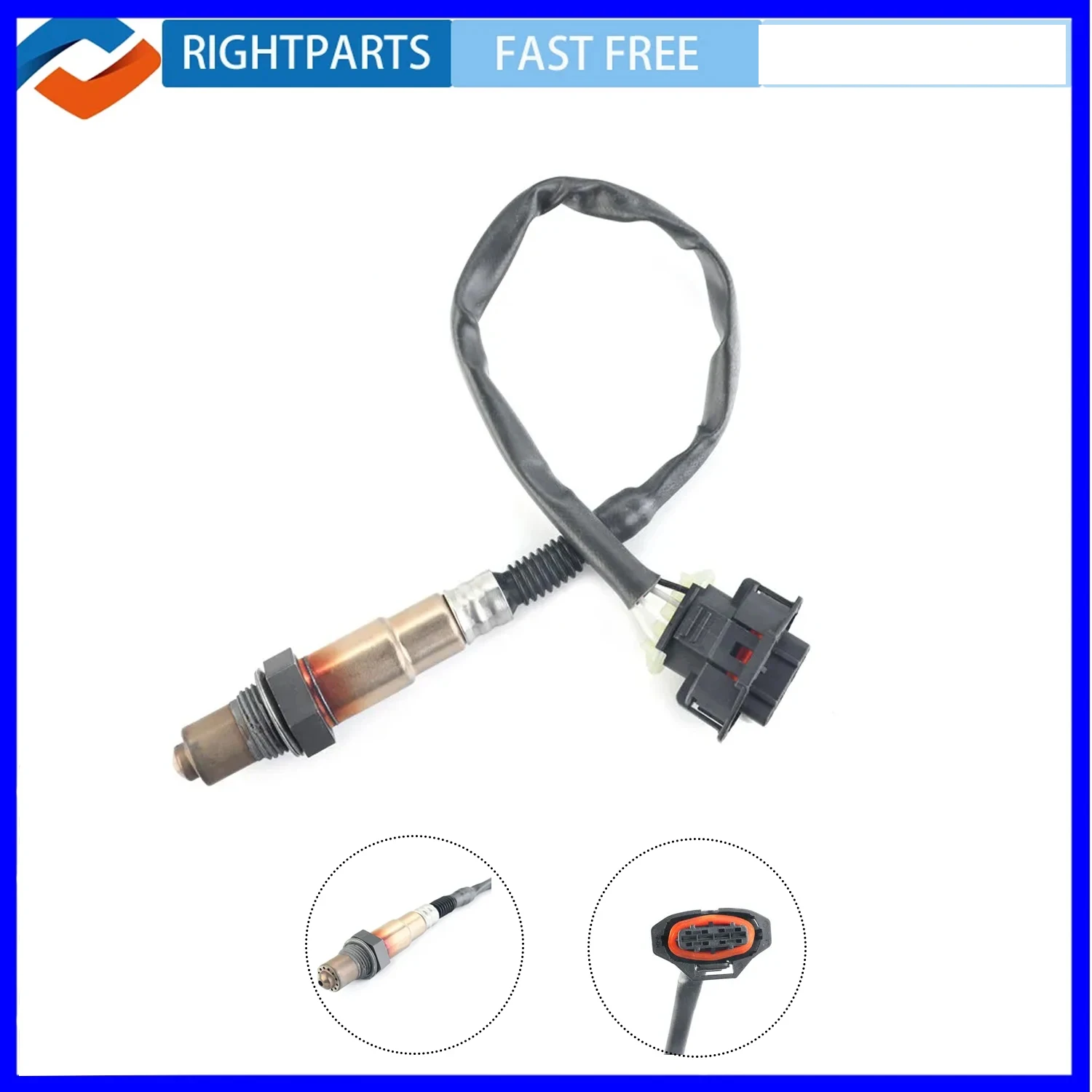 RIGHTPARTS 92210450 Lambda Oxygen Sensor For Chevrolet Opel Buick Automobile Sensor For Chevrolet O2 Sensor Car Tool 0258006743