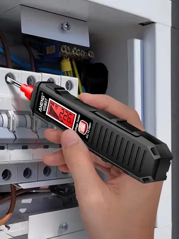 ANENG VD807 probador de pluma eléctrica inteligente portátil de inducción de una palabra 50/60Hz Sensor NCV AC 12-300V herramientas de detección de cables sin contacto