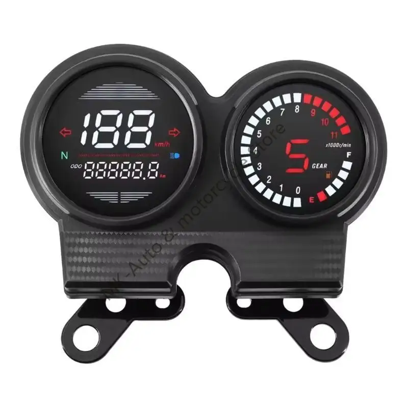Shockproof Digital Speedometer For Bikes Real Time Speed Monitoring System