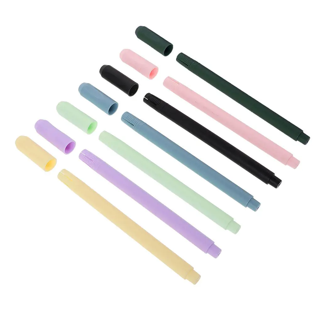 

7Pcs Pencil Lengthener Plastic Extender Non-Slip Grip for School Drawing Writing Sketching Colored Crayon Art Supplies