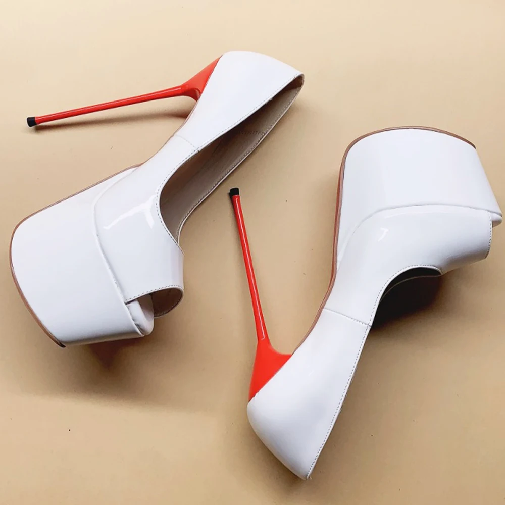 

Platform Stiletto Heels Pumps for Women Summer Round Toe High Heels Sandals Elegant Party Dress Shoes Sandalias De Mujer Verano