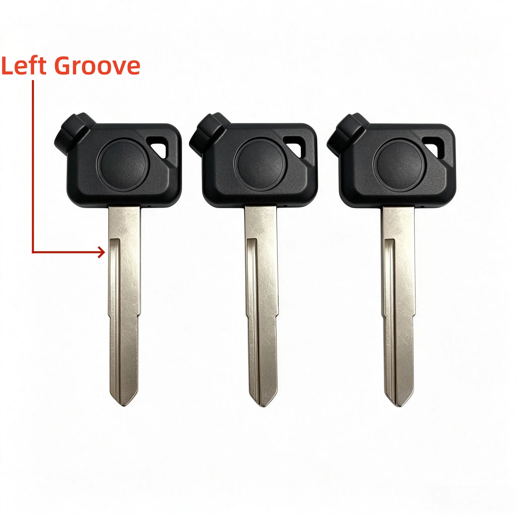 For VOX BWS JOG EVO ZR 50 100 125 4V VOX50 VINO EVO2 Motorcycle Uncut Blank Replacement Key Magnetic Anti‑theft 6