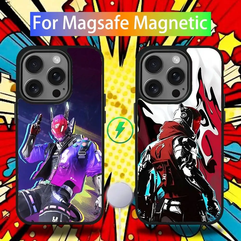 

B-Blood Game S-Strike Phone Case For iPhone 17,16,15,14,13,12,11,Pro,Max,Plus,Mini,SE4,E Magnetic Magsafe Wireless Charging