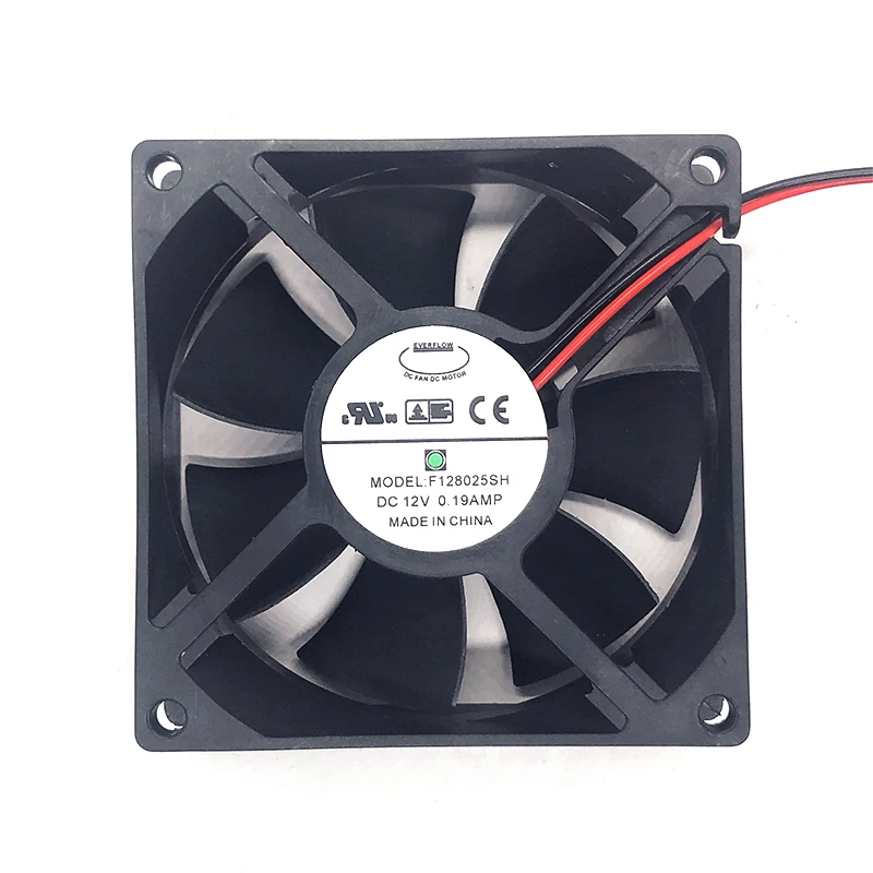 

New original 8025 8cm 12V 0.19A F128025SH chassis power cooling fan