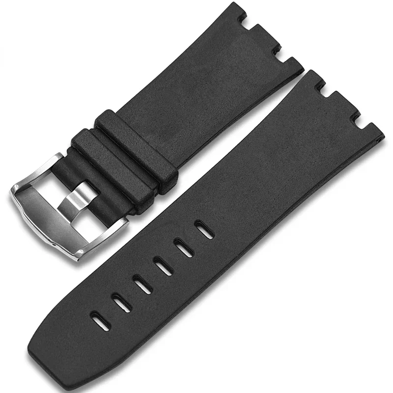 Watch Band Silicone Men\'s 28mm for AP Audemars Piguet Royal Oak Offshore 15400 15703 26471 26474 15703 15706 Watch Strap