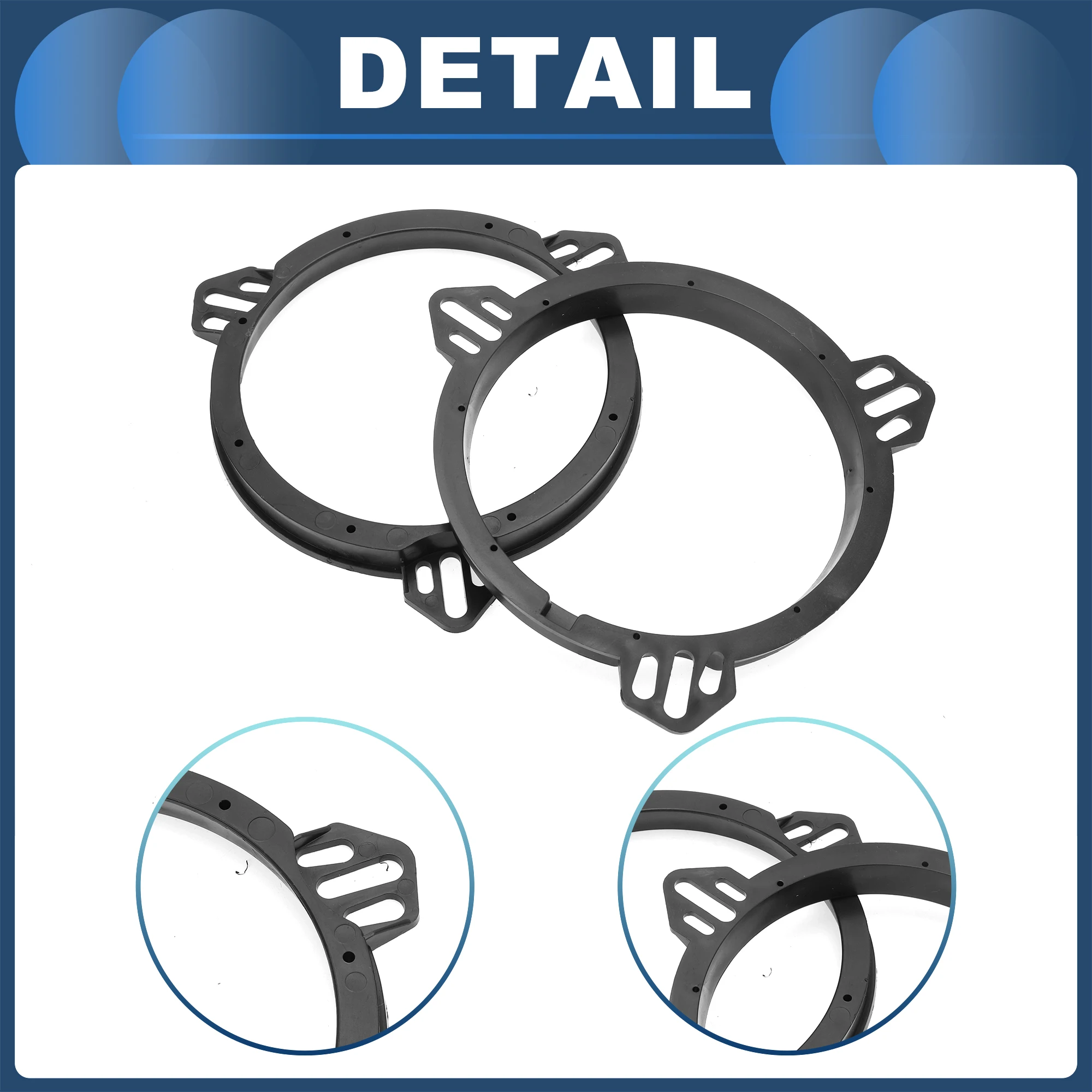 X Autohaux Speaker Spacer Ring Tweeter Speaker Spacer Adapter voor FORD FIESTA 2008-ONWARDS voor FORD KA 2008-ONWARDS