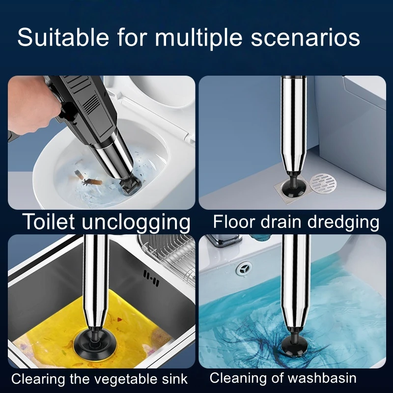 

Электрический очиститель засоров в унитазах, средство для прочистки канализации, для кухонных сливов, специальное средство от засоров в унитазах