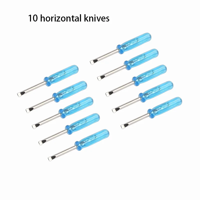 10er-Pack Mini-Kreuzschlitzschraubendreher-Set, 2 mm Kreuz-/Horizontallkopf, Präzisionsreparaturwerkzeuge für Spielzeug und Elektronik, Handübungen – Detail 5