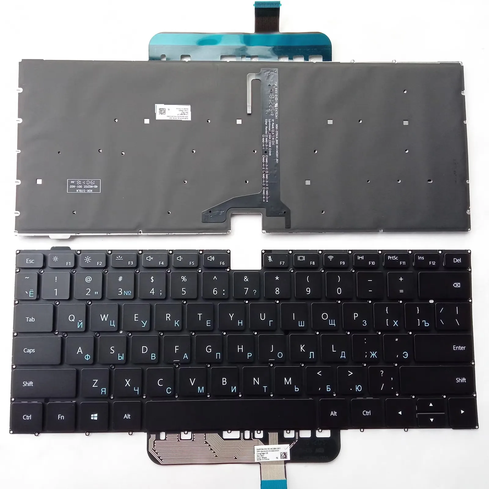 

SP US RU for Huawei MateBook D2021 D16 HVY-WAP9 HVY-WAQ9 HVY-WAQ9D Laptop Keyboard