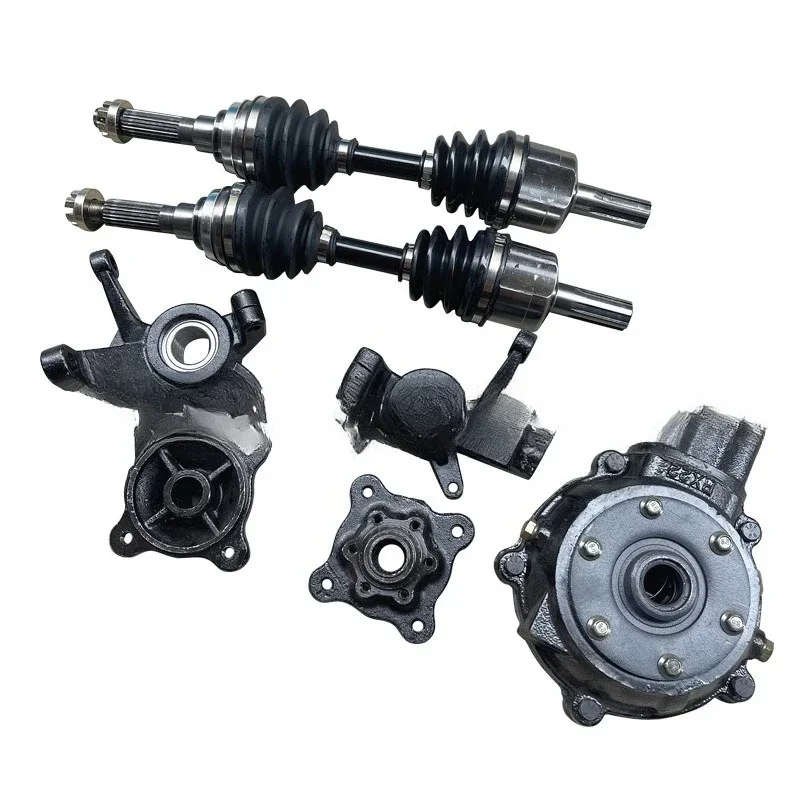 4WD Beach Motorcycle Front Drive Kit Tooth Bag Ball Cage Drive Shaft Croissant Flange