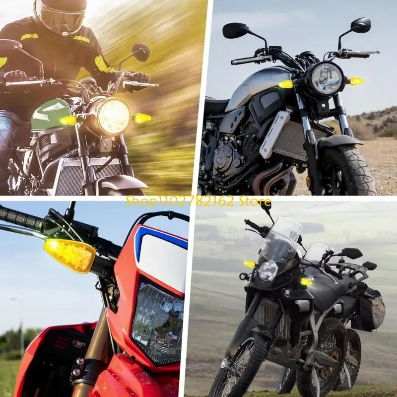 

547B Motorcycle LED Turn Light Low Power Consumption 12V Universal LED Light