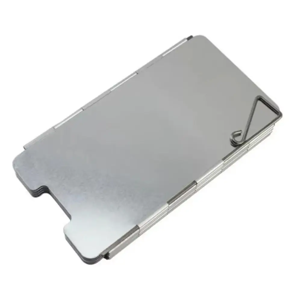 

9 Plates Camping Cooking Wind Shield Aluminum Windproof Camp Stove Windshield Portable Foldable Camping Equipment Cooking