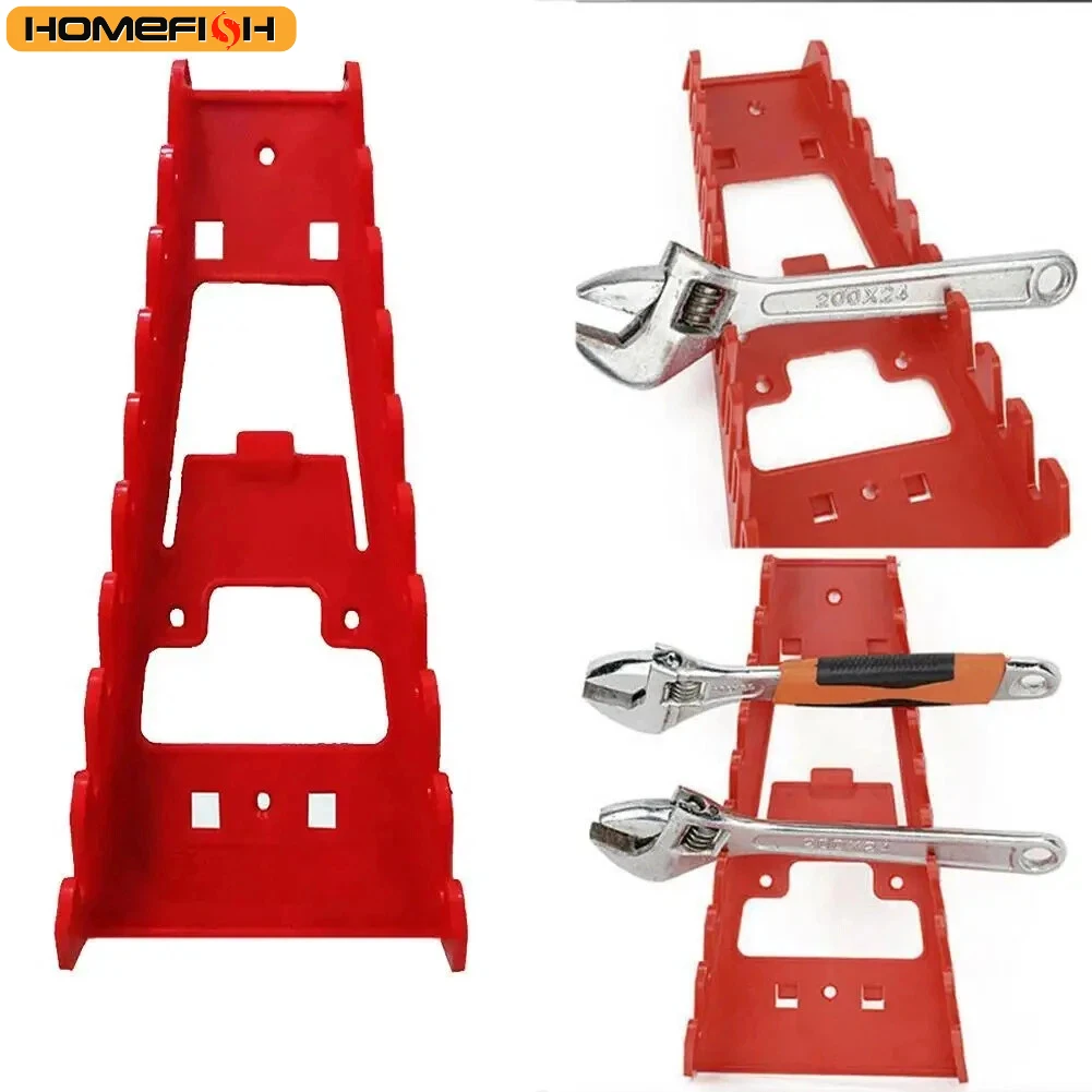 Rak Penyimpanan Perkakas Plastik, Tempat Penyimpanan Kunci Inggris Merah, Tempat Penyimpanan Kunci Inggris Hitam, Rak Penyortir Perkakas, Tempat Penyimpanan Soket, Tempat Penyimpanan Kunci Inggris Standar