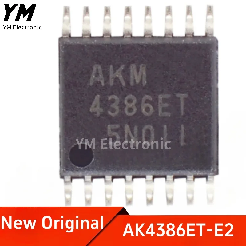 

New Original AK4386ET-E2 AKM4386ET AK4386ET TSSOP16 2-channel 100dB audio DAC chip