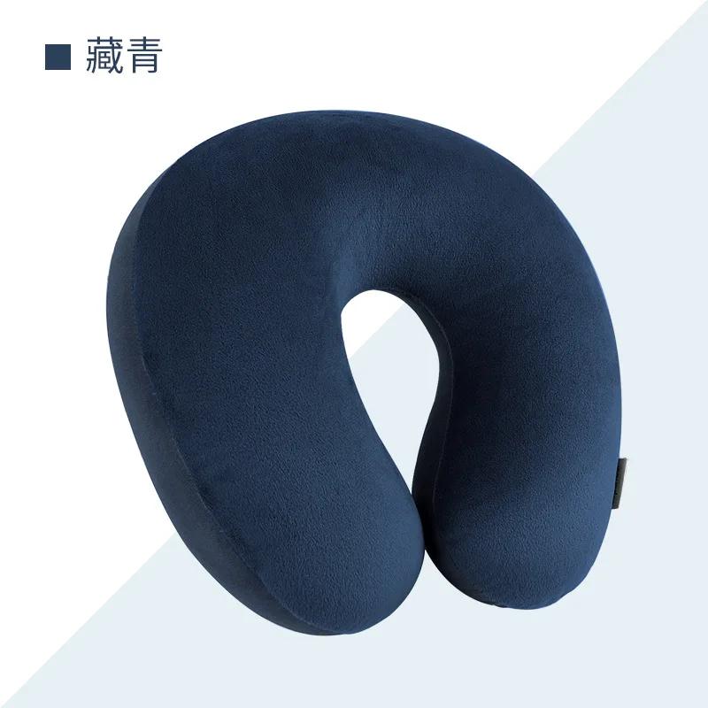 Ushaped pillow foam particles slow rebound filler outdoor travel airplane car nap neck pillow neck pillow home and garden pillow