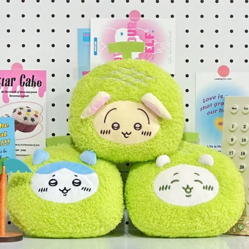 

Новая милая плюшевая кукла Chiikawa Hachiware Usagi Cantaloupe Kawaii, кулон, аниме, мультяшные настольные украшения, подарок, сладость, подарки