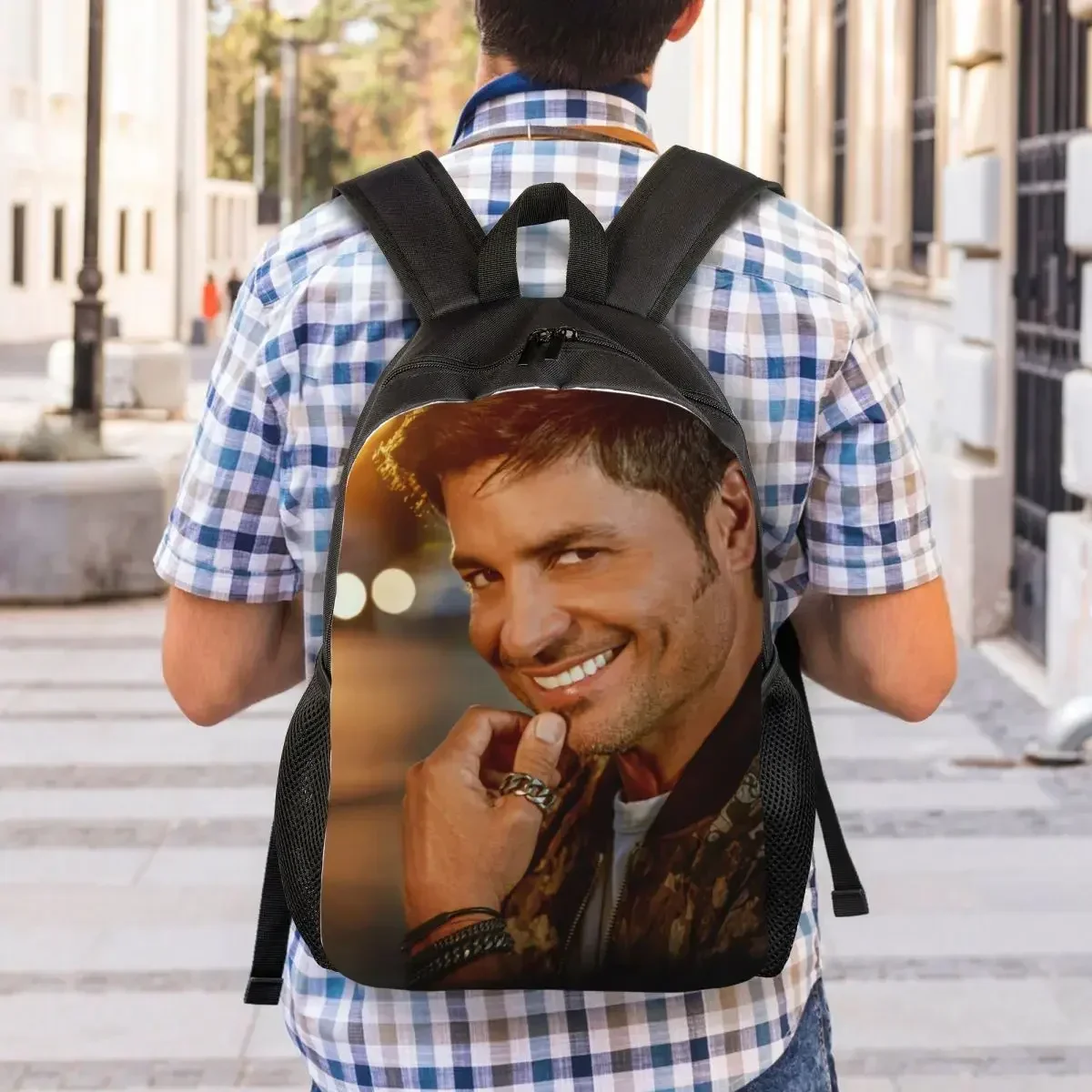Personalized Bopakal Chayanne Backpacks Women Men Fashion Bookbag for College School Bags