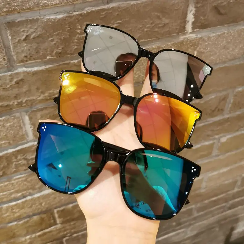 New Children's Fashion Sunglasses Boys' Small Frame Square Sun Glasses Cute Girl Outdoor Sunshade Eyewear UV400 Oculos De Sol