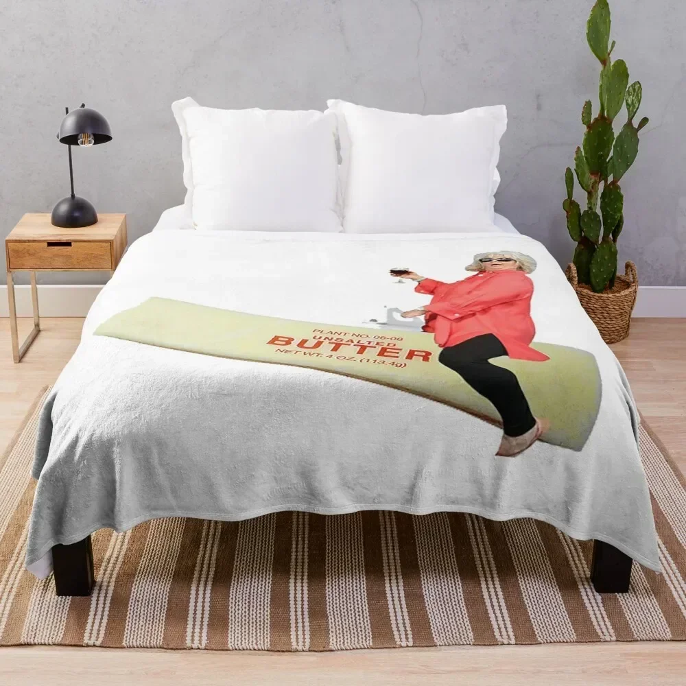 

Paula deen riding butter Throw Blanket Fuzzy Plush Throw Blanket for Sofa Chair